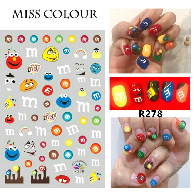 STICKER DÁN TRANG TRÍ MÓNG TAY DỄ THƯƠNG