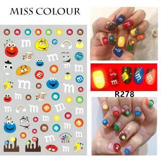 STICKER DÁN TRANG TRÍ MÓNG TAY DỄ THƯƠNG