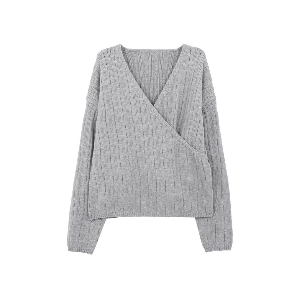 Áo Cardigan Dệt Kim Tay Dài Cổ Chữ v Họa Tiết Kẻ Sọc Thời Trang Mùa Thu 2022 Cao Cấp Dành Cho Bạn Nữ