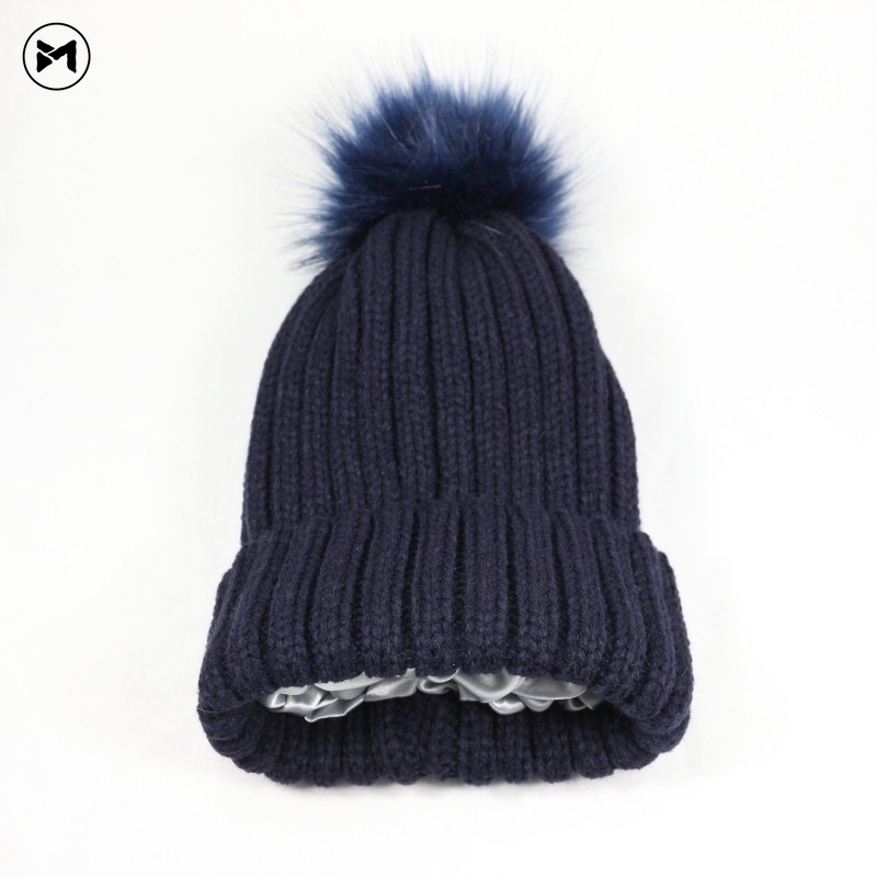 Mũ Len Beanie Màu Sắc Đơn Giản Cho Nam Nữ
