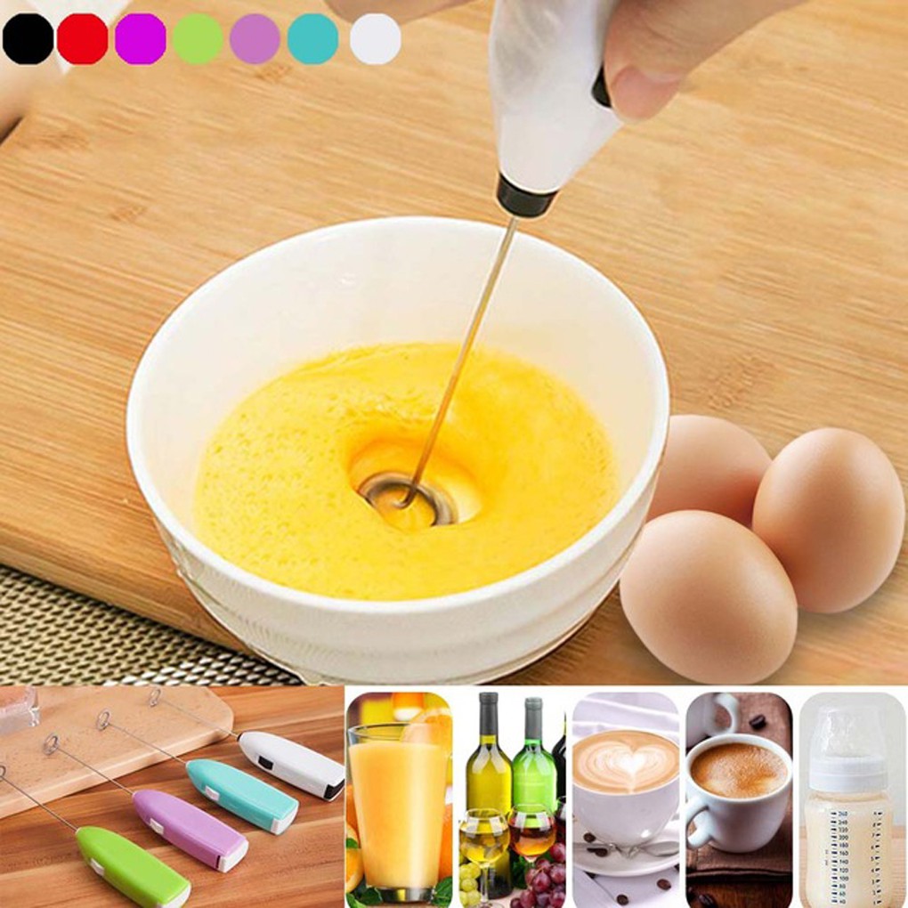 Máy Đánh Trứng / Sữa Cầm Tay Bằng Thép Không Gỉ