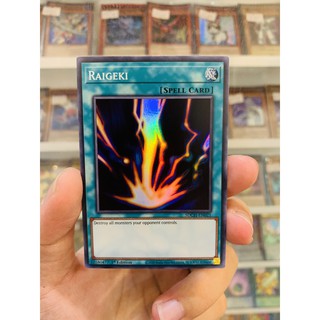 Thẻ Bài Lẻ YugiOh! Mã SDCH-EN021 - Raigeki - Super Rare - 1st Edition