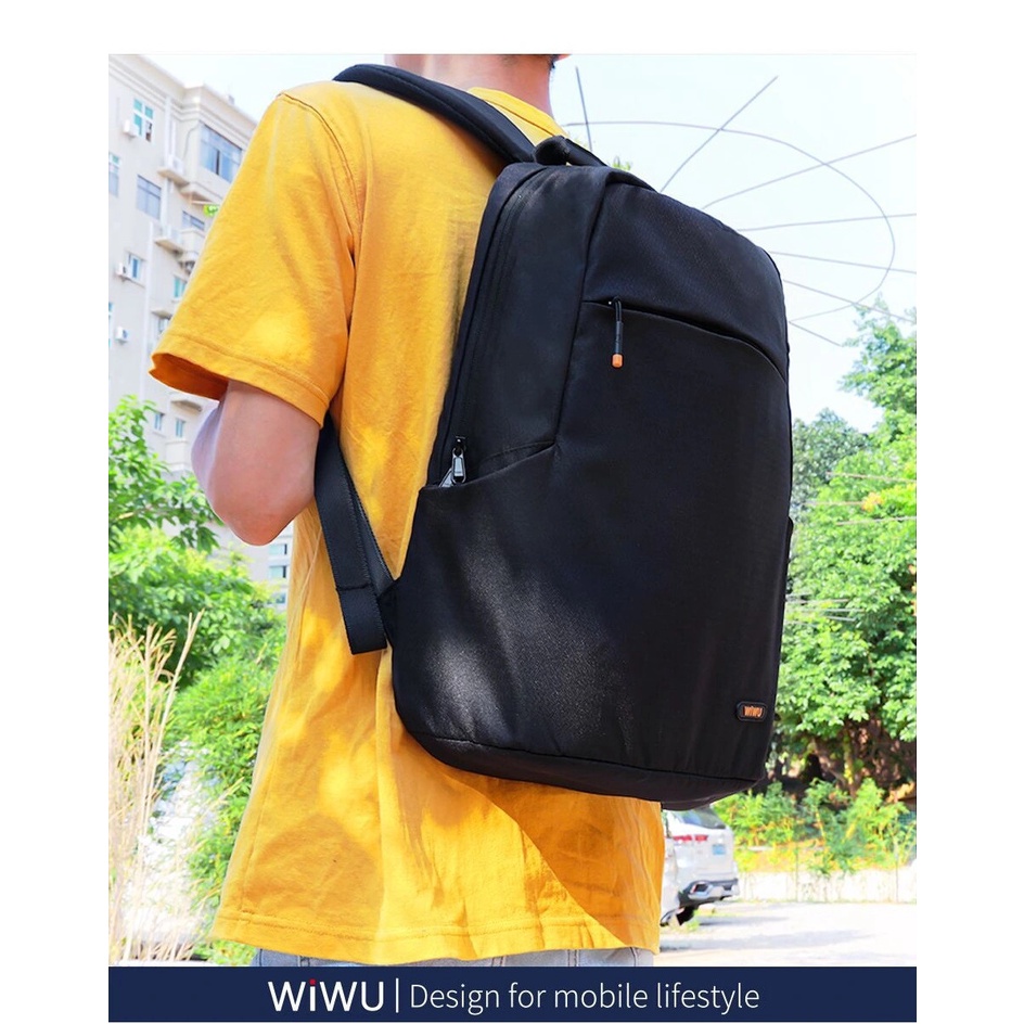 Balo chống sốc cho Laptop/Macbook WiWu Aviator 15&quot; - B09 ( 2 màu )