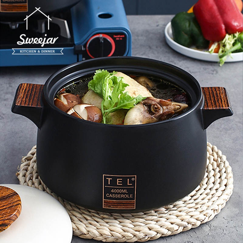 Nồi SWEEJAR bằng gốm có nắp đậy chất lượng cao
