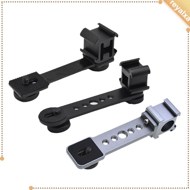 Giá Đỡ Mở Rộng Gắn Đèn Flash Ổn Định + Bộ Chuyển Đổi 1 / 4 Cho Gậy Ba Chân Monopod DSLR / Điện Thoại