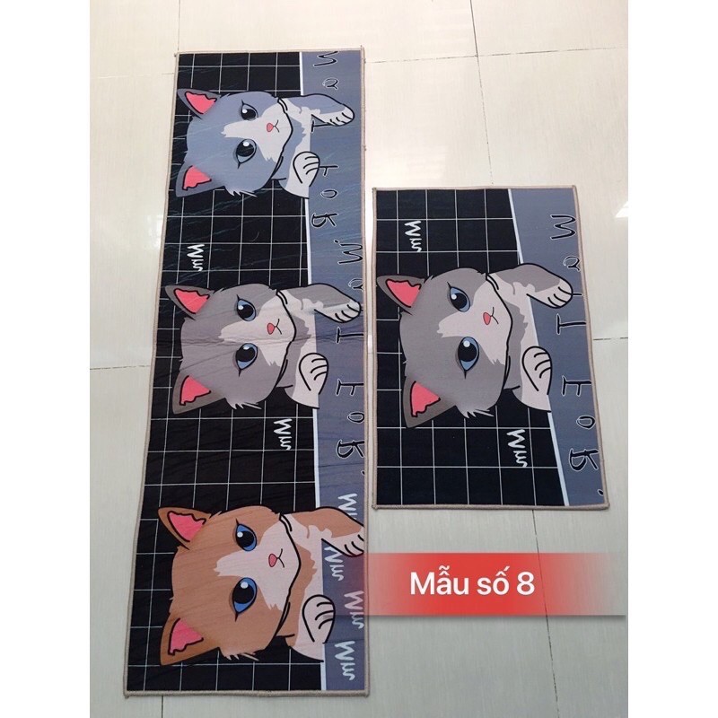 BỘ 2 THẢM BẾP 3D SIÊU XINH | BigBuy360 - bigbuy360.vn