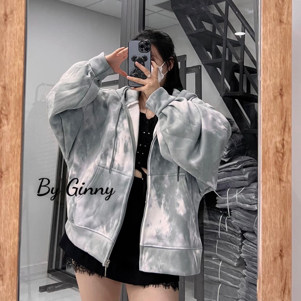 Áo Khoác Thun Loang Naomi TK-01 | Phiên bản chống nắng mới nhất nhà Ginny