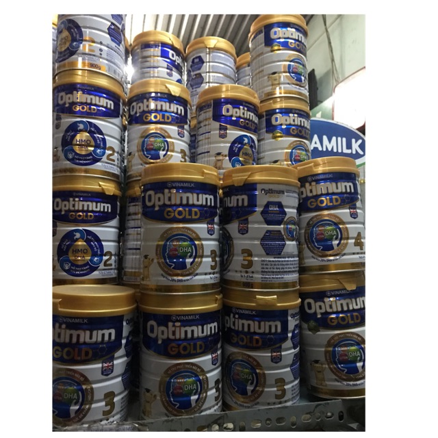 Sữa bột Optimum gold lon 900g số 1,2,3,4