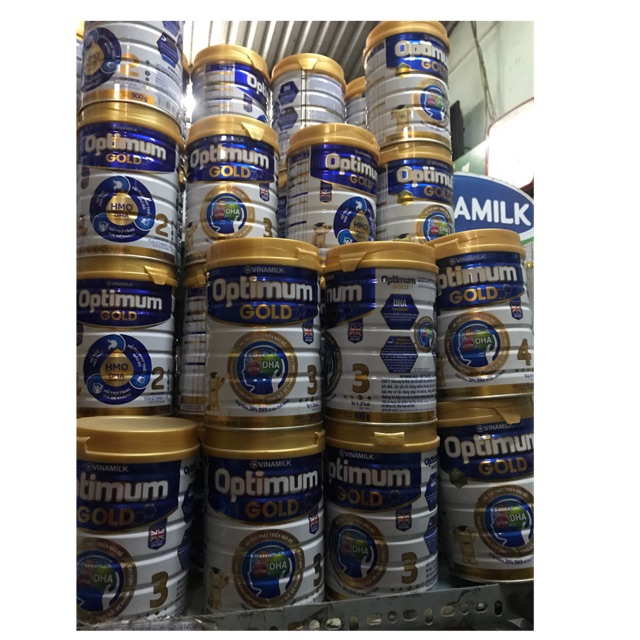 Sữa bột Optimum gold lon 800g số 1,2,3,4
