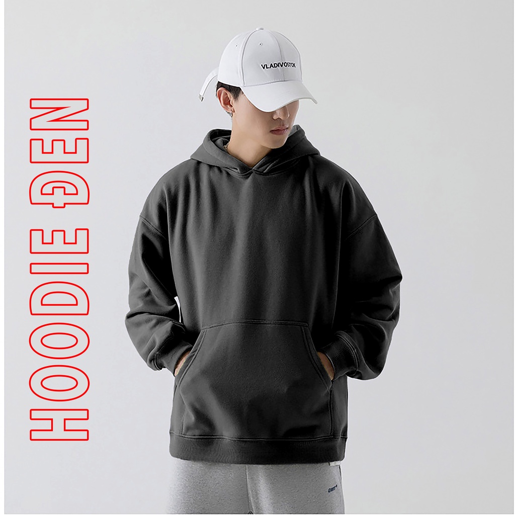 Áo hoodie trơn nam nữ áo hoodie nỉ phong cách ulzzang nhiều màu chất nỉ bông dày đẹp