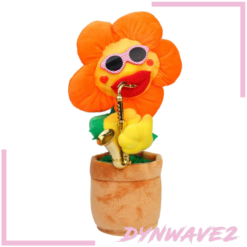 Búp Bê Nhồi Bông Hoa Hướng Dương Biết Hát Nhảy Múa Điện Tử Hình