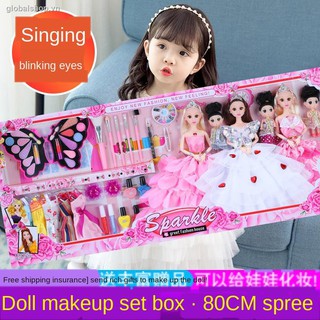Bộ Đồ Chơi Trang Điểm Cho Búp Bê Barbie