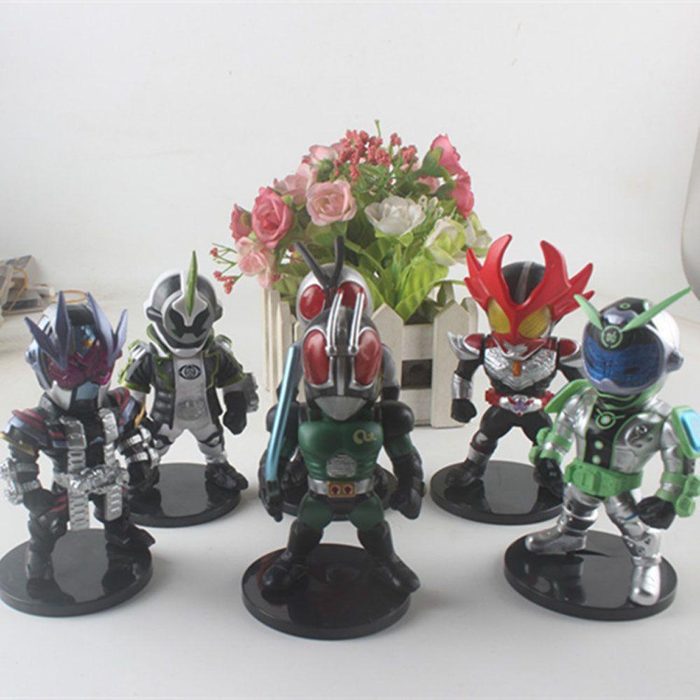 Mô Hình Kamen Rider Mặc Mặt Nạ Bằng PVC Trang Trí