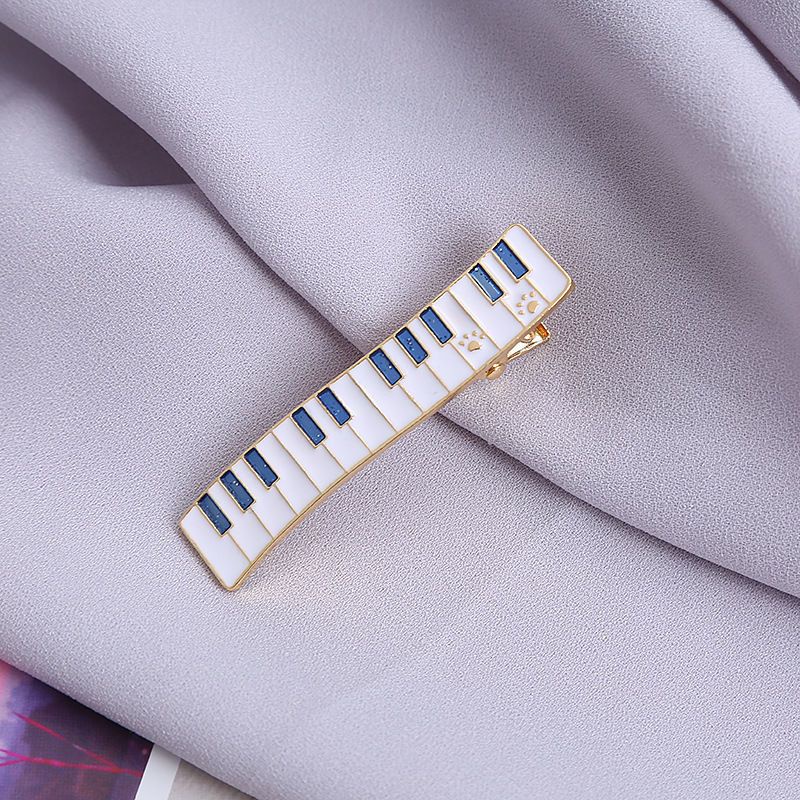 Kẹp tóc hình mèo và nốt nhạc phụ kiện thời trang dễ thương phong cách hàn quốc lolita ulzzang