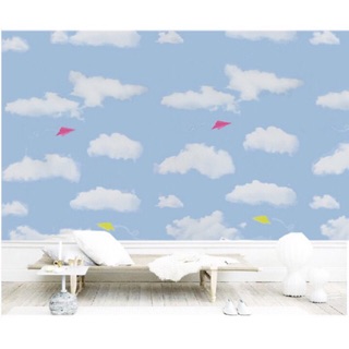 20m Decan dán tường mây trời