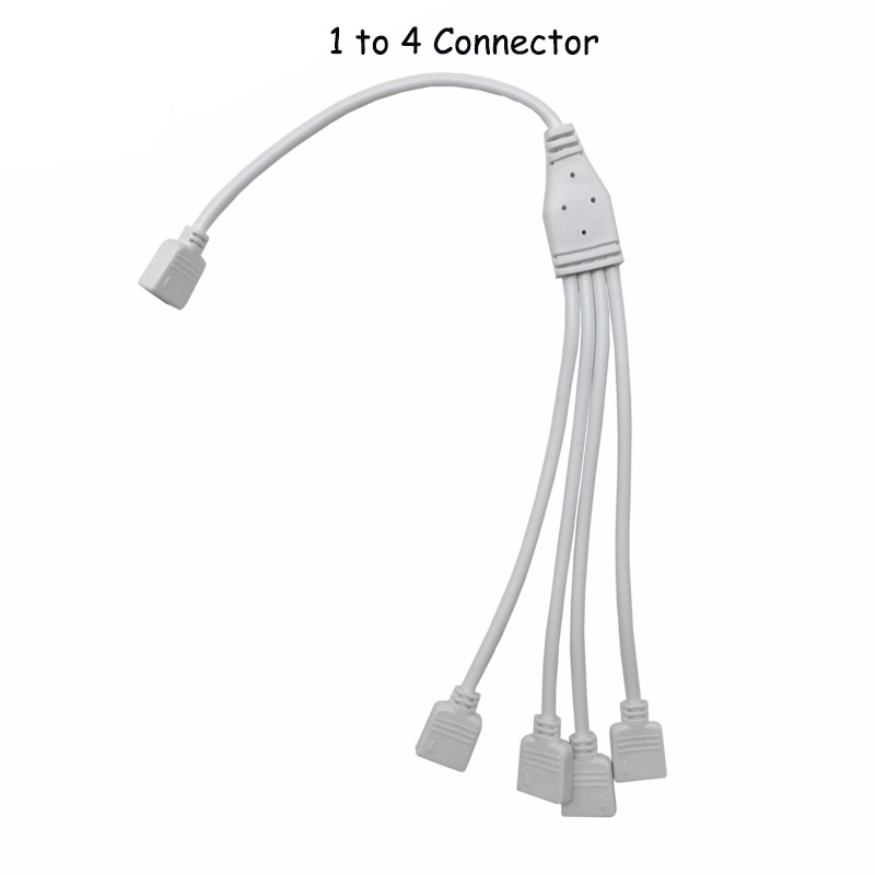 Dây Cáp Nối 4 Pin 1 Sang 2 / 1 Đến 3 / 1 Sang 4 Cho Dải Đèn LED RGB