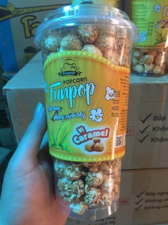 Bắp rang bơ Funpop 4 vị 120g hàng siêu ngon