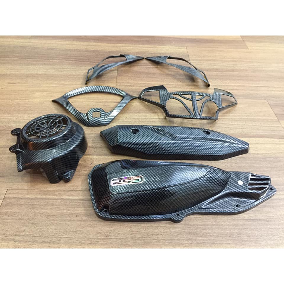 Full bộ ốp Carbon cho xe VISION 2014-2019
