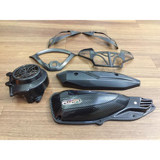 Full bộ ốp carbon cho xe vision 2014-2019