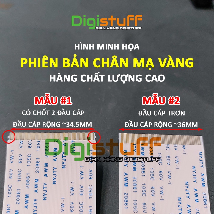 Cáp phẳng 68 pin thay cáp tín hiệu màn hình LCD / LED TV và các thiết bị khác