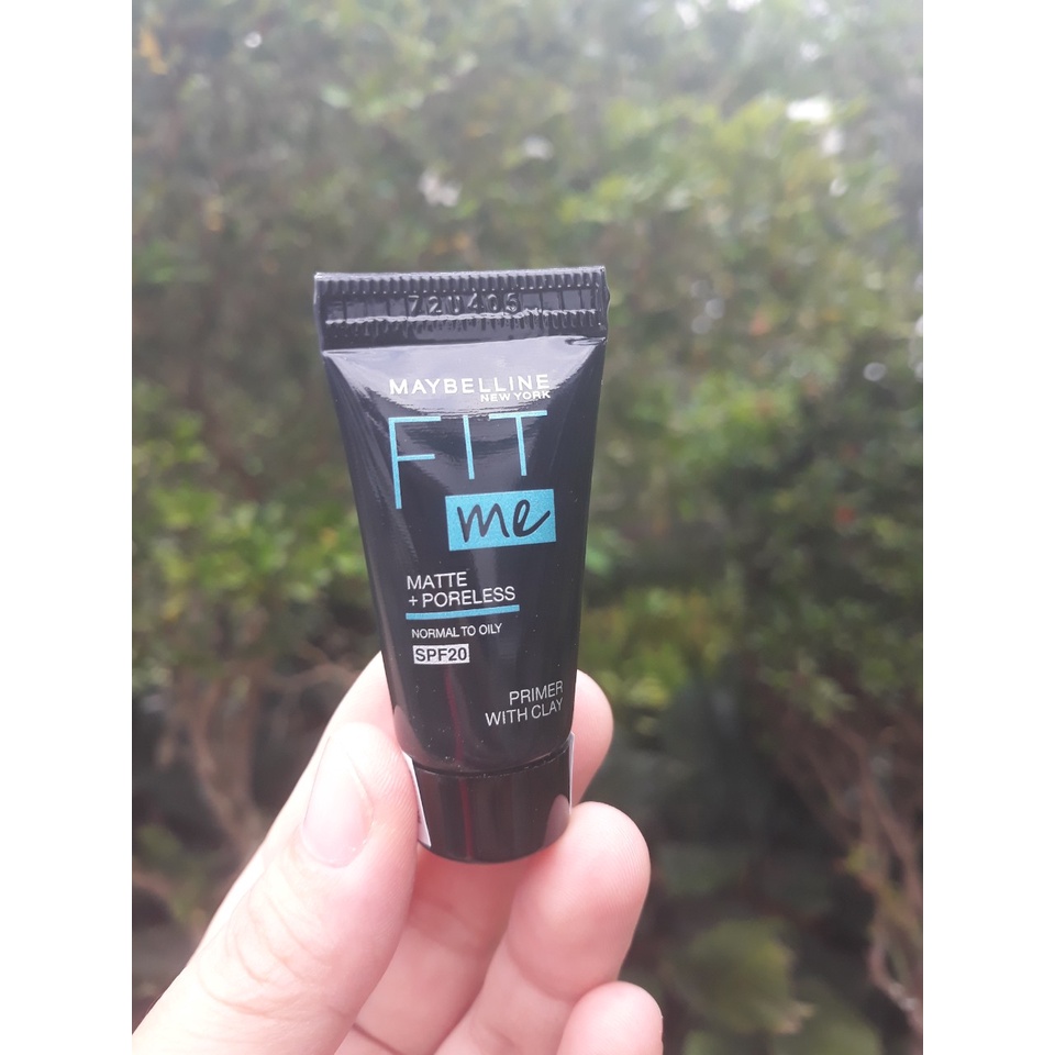 (mini 5ml) Kem Lót Kiềm Dầu Ngăn Xuống Tông Fit Me Primer Matte+Poreless