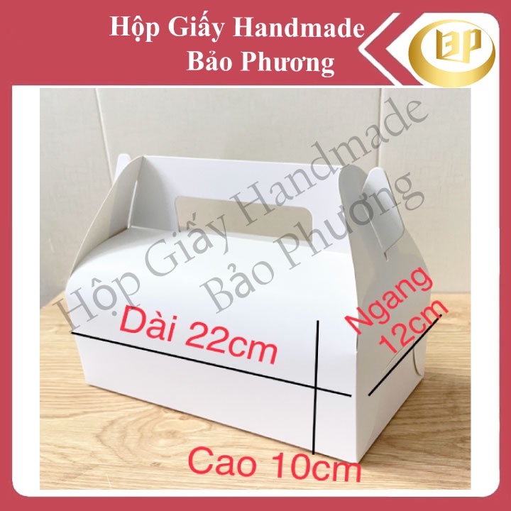 Hộp take away size 22x12x10cm set 10 hộp