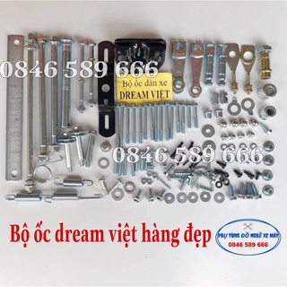 Bộ ốc vào xe dream việt , dream thái , wave alpha , 82, wave rs hàng đẹp trọng đại xe máy