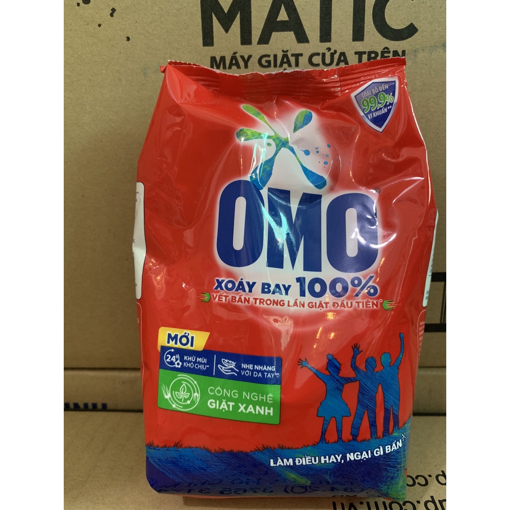 Bột giặt Omo giặt tay gói nhỏ từ 100g đến 770g
