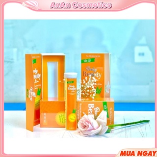 Viên Sủi Giảm Cân Body Beauty Slim, Hộp 20 Viên, Hỗ Trợ Giảm Cân Hiệu Quả, An Toàn  - 𝐀𝐧𝐀𝐧 𝐂𝐨𝐬𝐦𝐞𝐭𝐢𝐜𝐬