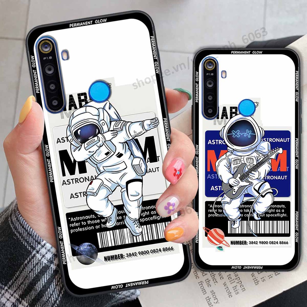 Ốp Realme 5 / 5 Pro / C3 be@r brick mars thời trang, ốp lưng điện thoại viền dẻo siêu chất