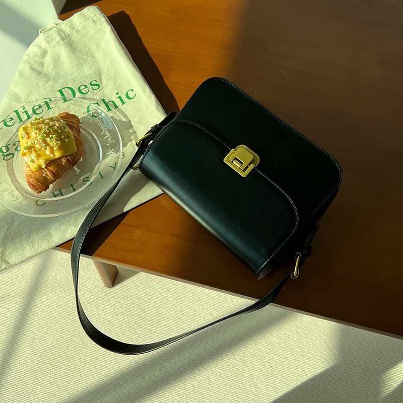 Túi đeo chéo IELGY màu nâu sang trọng thời trang cho nữ