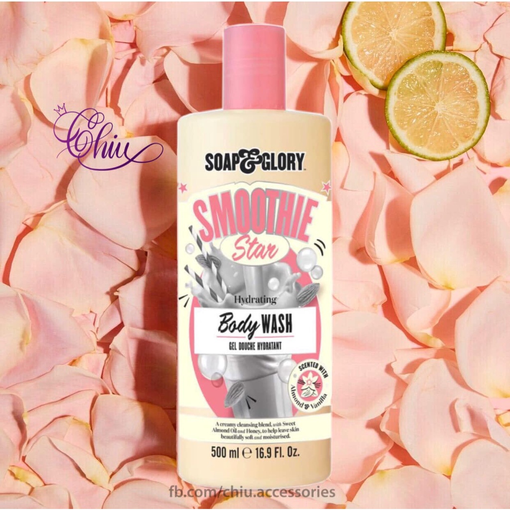 Sữa tăm Soap & Glory nhiều mùi 500ml