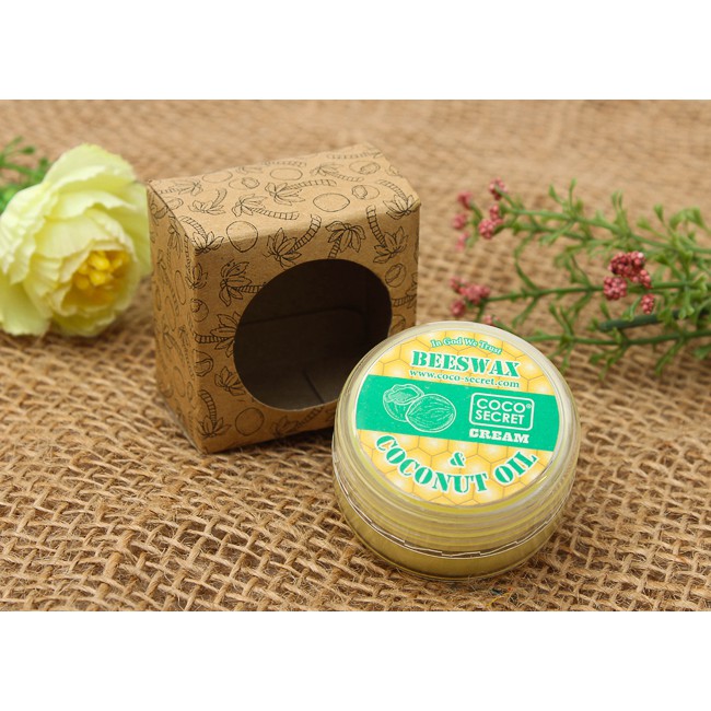 (2.2025) Kem Dưỡng Da Dầu Dừa Sáp Ong 100% Thiên Nhiên Coco Secret dưỡng ẩm sáng da (CocoSecret Cream)