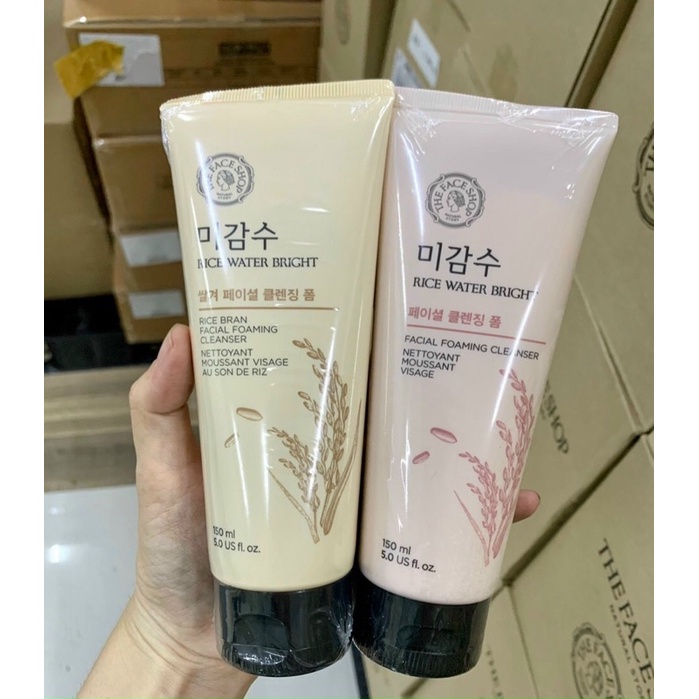 Sữa Rửa Mặt Gạo The Face Shop 150ml