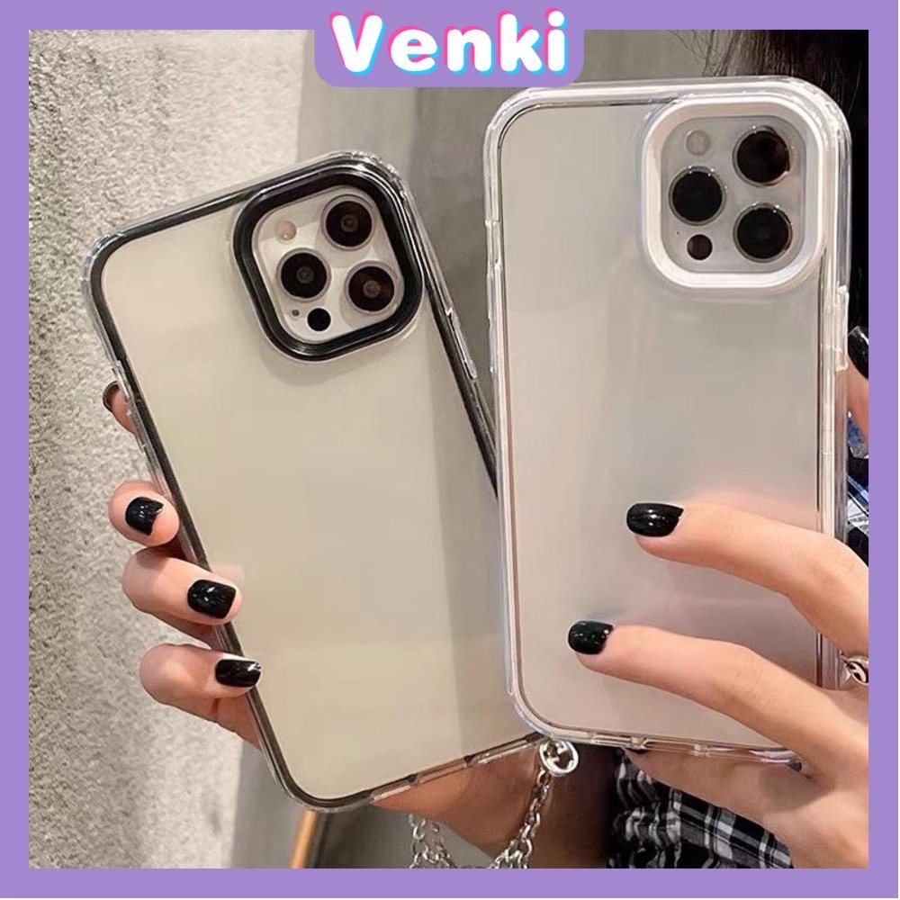 Ốp điện thoại trong khung acrylic chống sốc thích hợp cho iPhone 13 Pro Max 12 Pro Max 11 Pro Max 7 Plus XR XS MAX 11