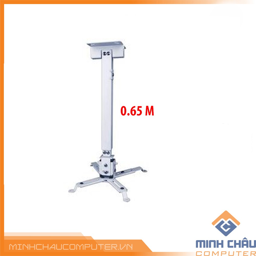 Khung treo máy chiếu 0.65m (Trắng)