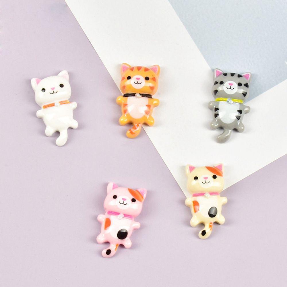 Bộ 10 Mặt Dây Chuyền Bằng Resin Mặt Đá Cabochon Lưng Phẳng DIY