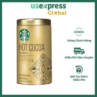 Bột Cacao Hot Cocoa Starbuck hàng nhập Mỹ - 850g