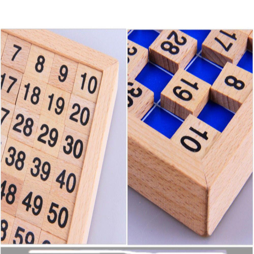 Bộ Đồ Chơi Học Toán 1-100 Số Bằng Gỗ Dành Cho Bé