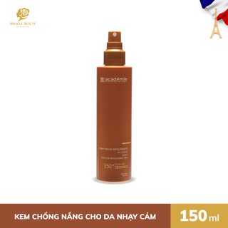 Kem chống nắng bổ sung dưỡng ẩm SPF 50 - SPRAY FOR SUN INTOLERANT SKIN SPF 50+ - Academie Scientifique de Beaute