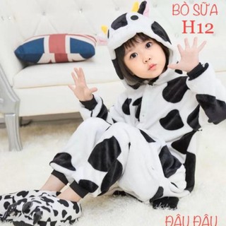 BỘ ĐỒ HÌNH THÚ - BÒ SỮA