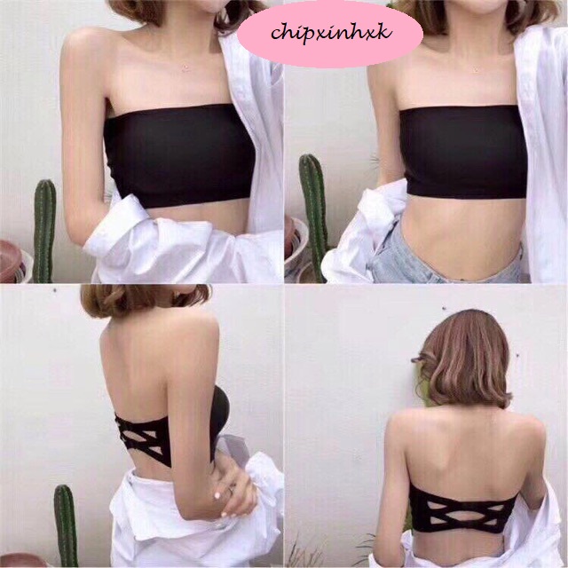 Áo bra CHIPXINHXK đúc lạnh, 2 móc cài sau lưng