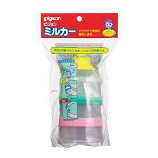 Bình chia sữa Pigeon 3 ngănCHÍNH HÃNG Dễ dàng đo chính xác lượng sữa cần cho mỗi bữa ăn của bé