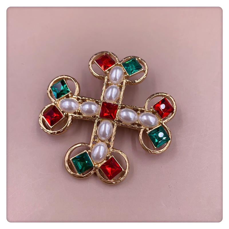 Ghim Cài Áo Hình Ngôi Sao Đính Đá Nhiều Màu Sắc Phong Cách Retro Sang Trọng