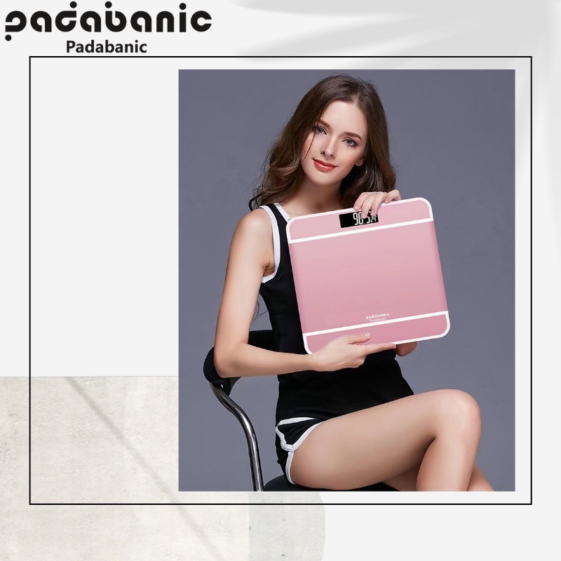 Cân Sức Khỏe Cân Điện Tử Độ Chính Xác Cao Chạy Pin AAA Tiểu-Pin Tặng Kèm