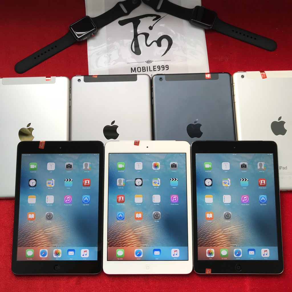 iPad Mini 1 - 16G/ 32GB (Wifi + 4G) Zin Đẹp 99% - Tặng Bao Da