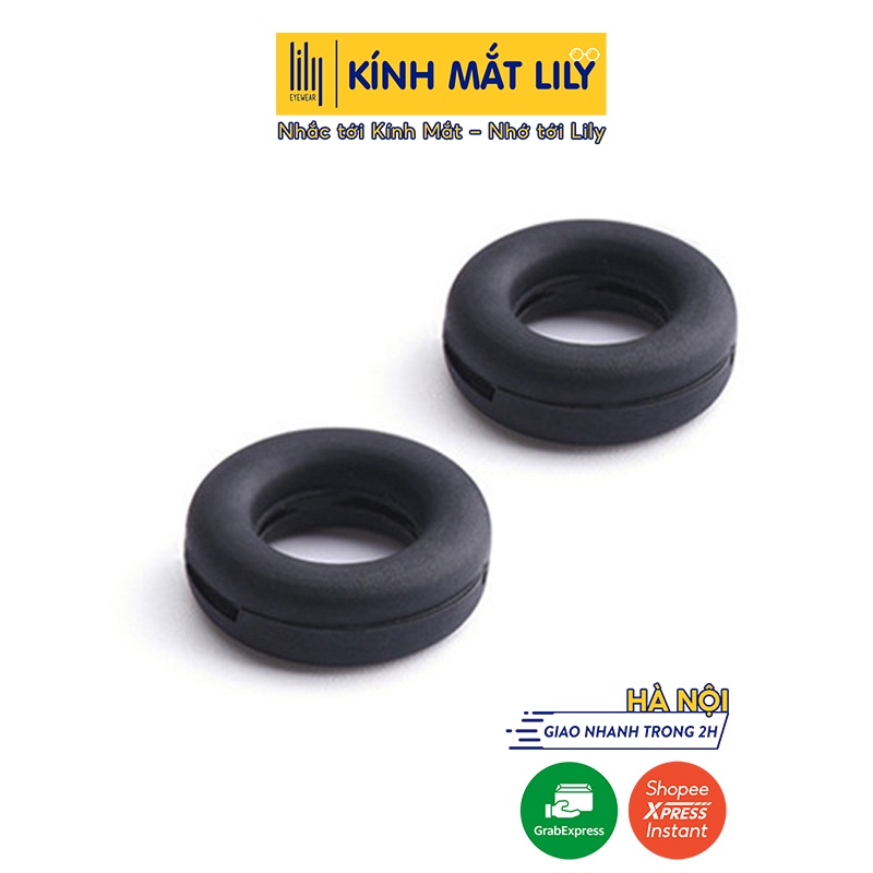 Đệm silicon tròn cài tai chống trượt gọng kính LILYEYEWEAR