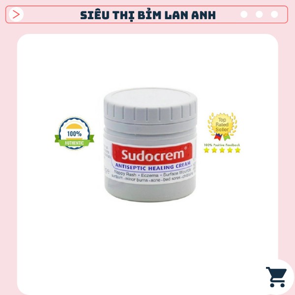 Kem hăm tã cho trẻ sơ sinh Sudocrem nội địa Anh 60g