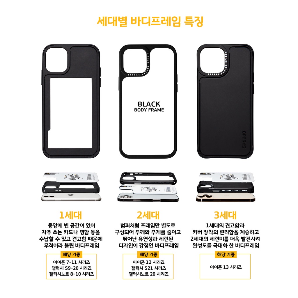 Korea Phone Case Galaxy 22 series ultra Dparks CaseTwinke Case  Compatible for iPhone All models Samsung