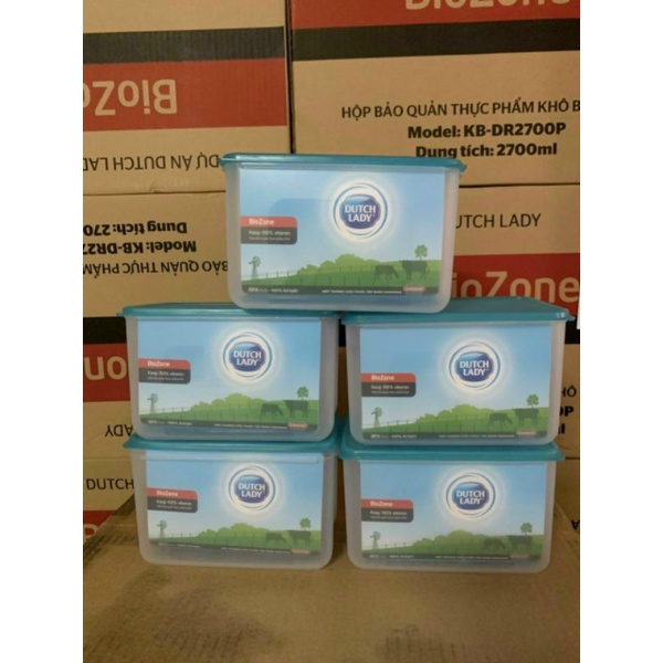 HỘP NHỰA CÓ NẮP BIOZONE 2700ml